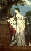 Portrait of Elizabeth Gunning, Duchess of Hamilton and Duchess of Argyll was a celebrated Irish belle and society hostess., Sir Joshua Reynolds